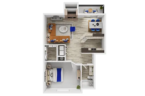 Floor plan Shell Creek