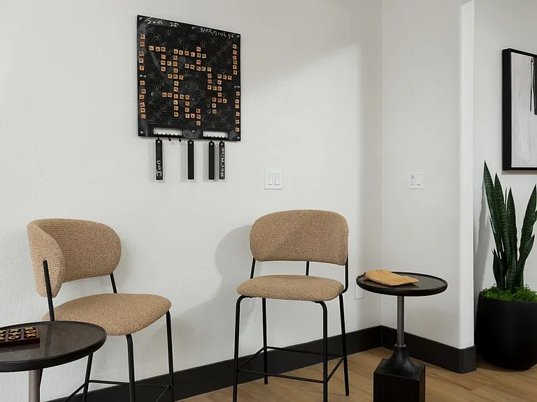 Resident Lounge with Game Area