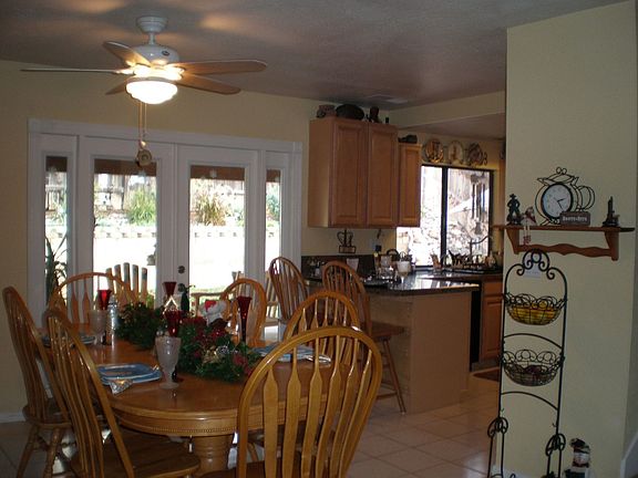 Dining Room before kitchen was complete