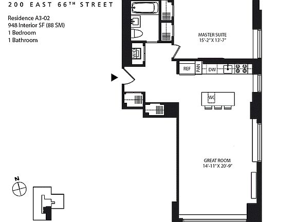 2nd image of 200 E 66th St APT A302