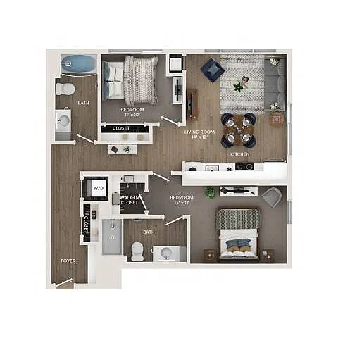 Floor plan C1