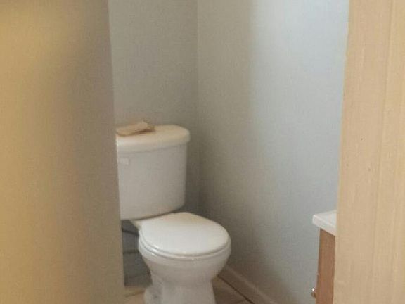 bathroom completely remodeled