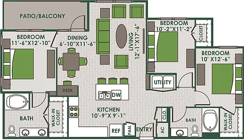 Floor plan C1