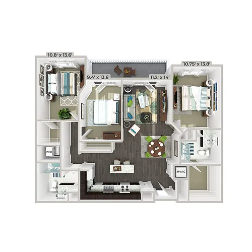 Floor plan C1