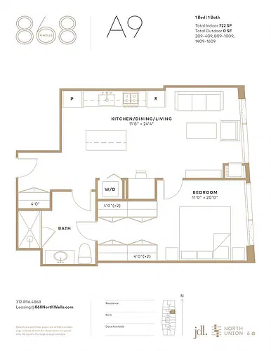 Floor plan A9