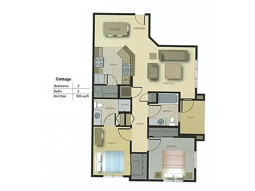 Floor plan Cottage