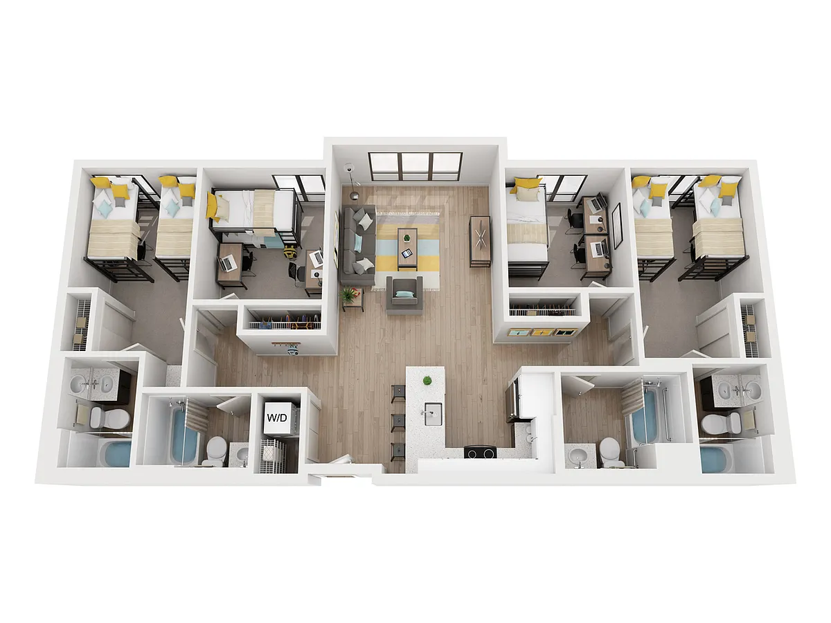 Floor plan D4