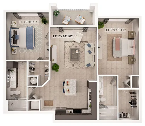 Floor plan Bracci