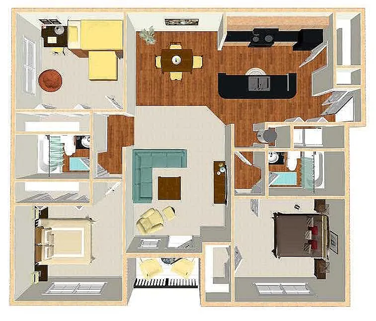 Floor plan 3X2