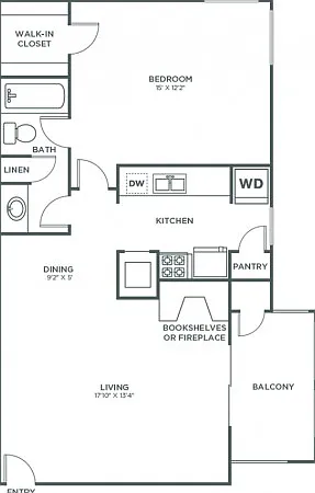 Aspen (706 SF) Aspen (706 SF)