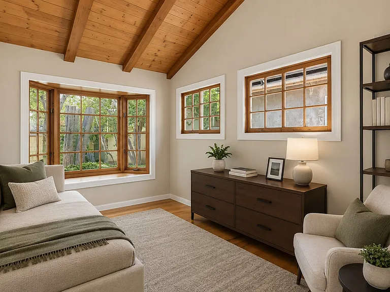 Bedroom/den off ding room