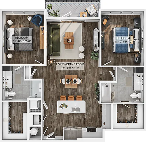 Floor plan B81