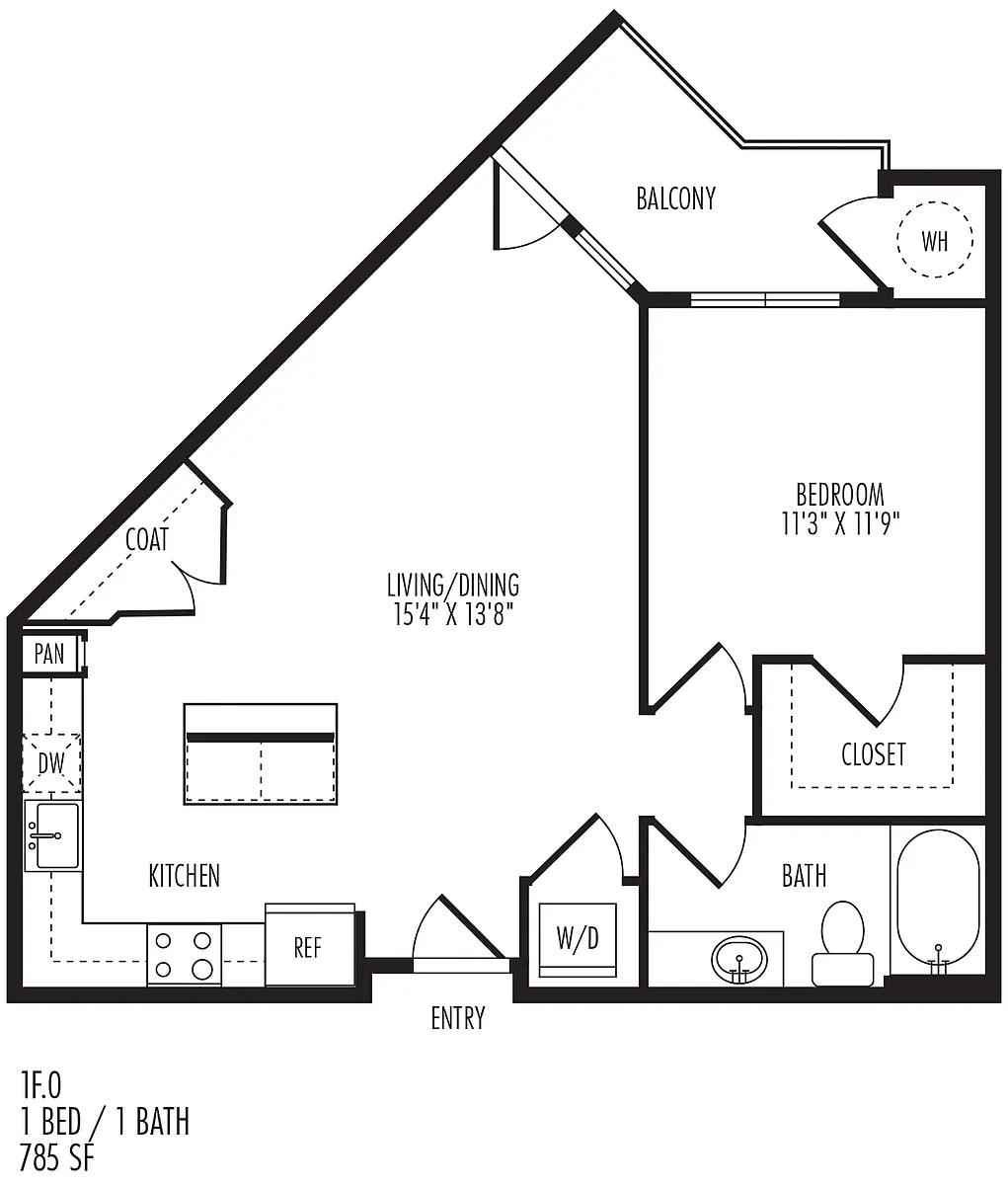 Floor plan 1F