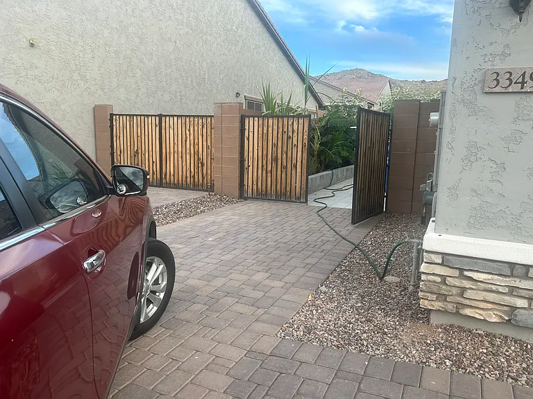 Extended driveway