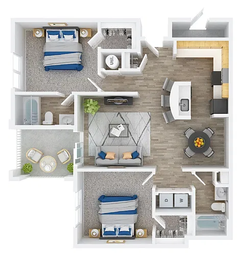 Floor plan Coastal