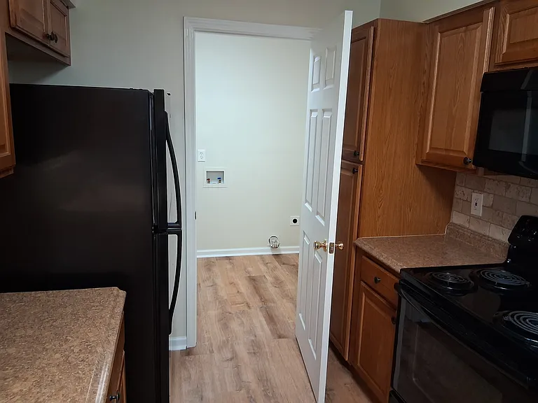 Door to laundry room