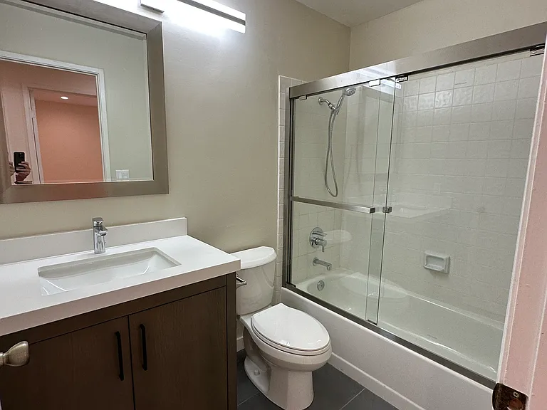 Upstairs remodeled FULL BATH