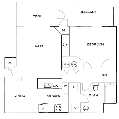 Floor plan Design 1C