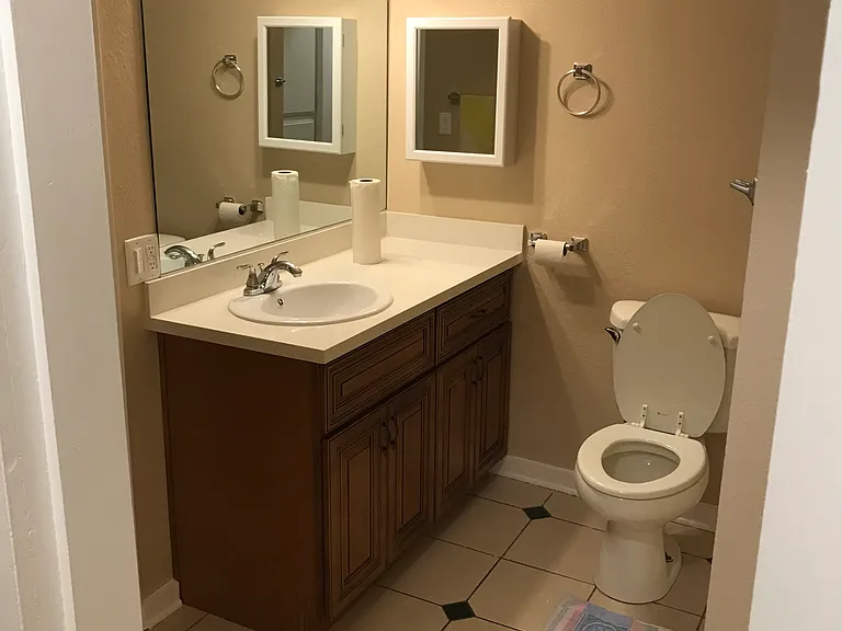 324 W E Street first restroom/bath