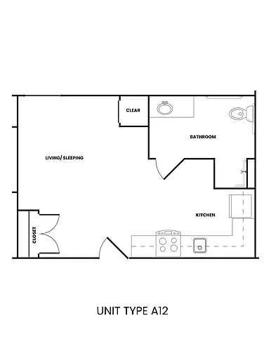 Floor plan A12