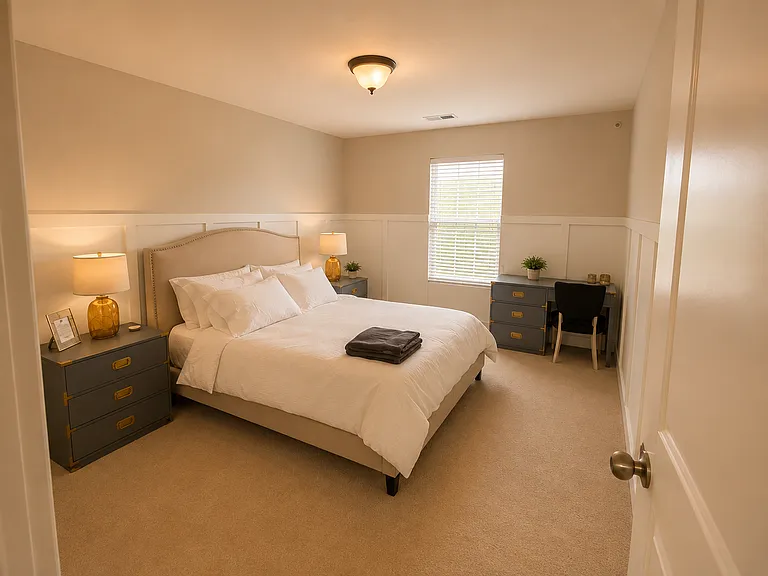 upstairs middle bedroom