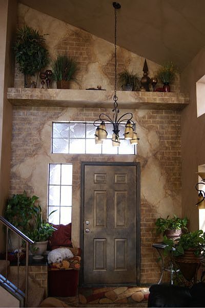 inside entry door