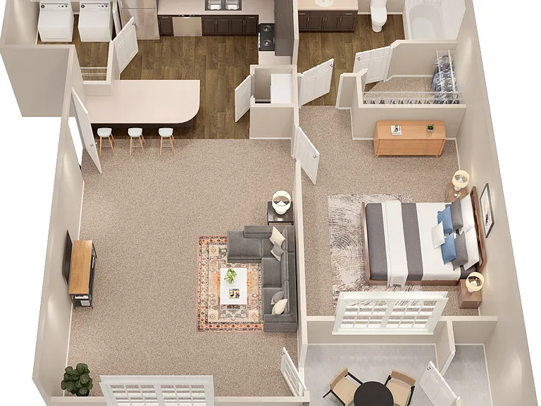 Towne Crossing Apartments — Photo 43