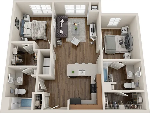 Floor plan B1