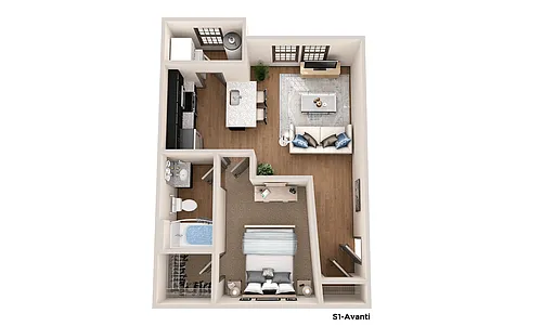 Floor plan Avanti