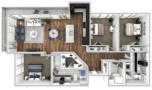 Floor plan K-C1