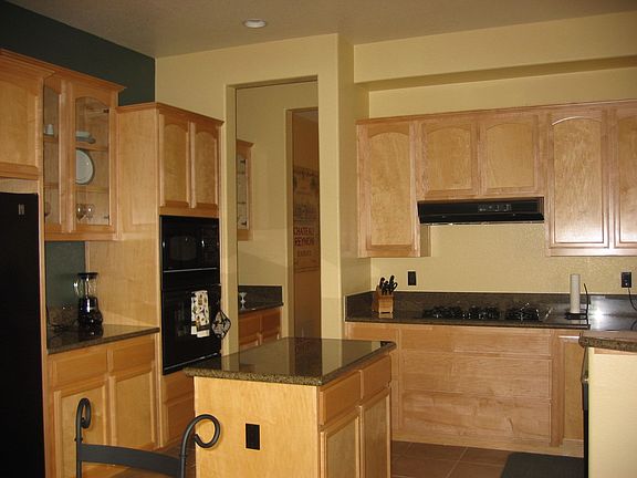 Modern kitchen, granite counters