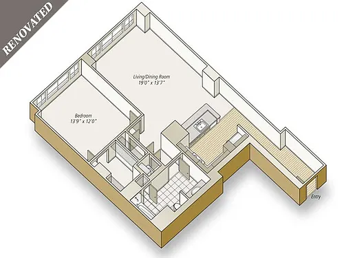 Floor plan A22-401