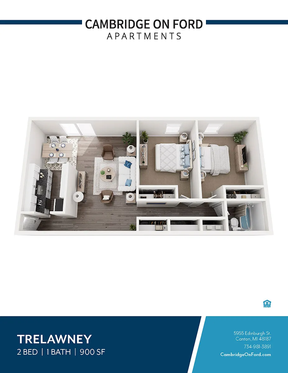 Floor plan TRELAWNEY