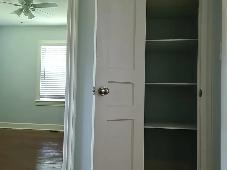 Hallway closet on main level