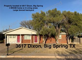3617 Dixon St, Big Spring, TX 79720