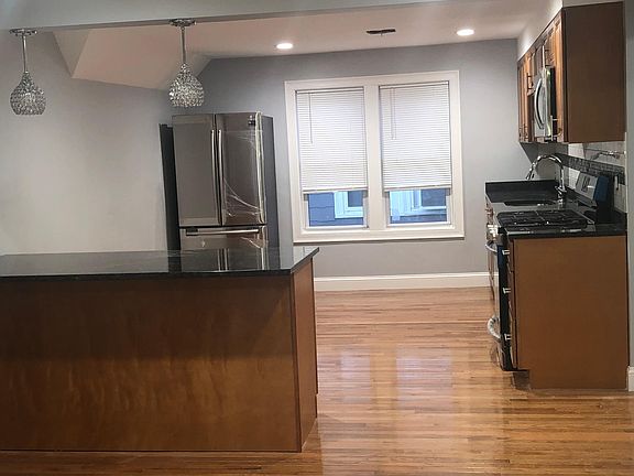 Open concept living room and kitchen