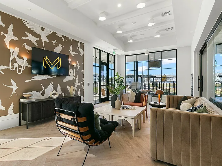 Lounge w/ Large Screen TV