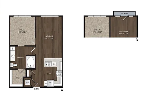 Floor plan A6 A