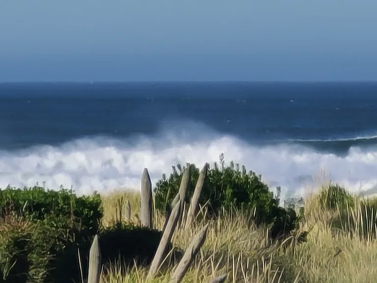 Ocean the next day after a storm