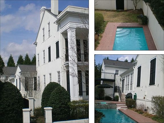 Side Courtyard with Pool, Hot Tub and Patio.