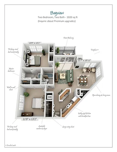 Floor plan Bayview