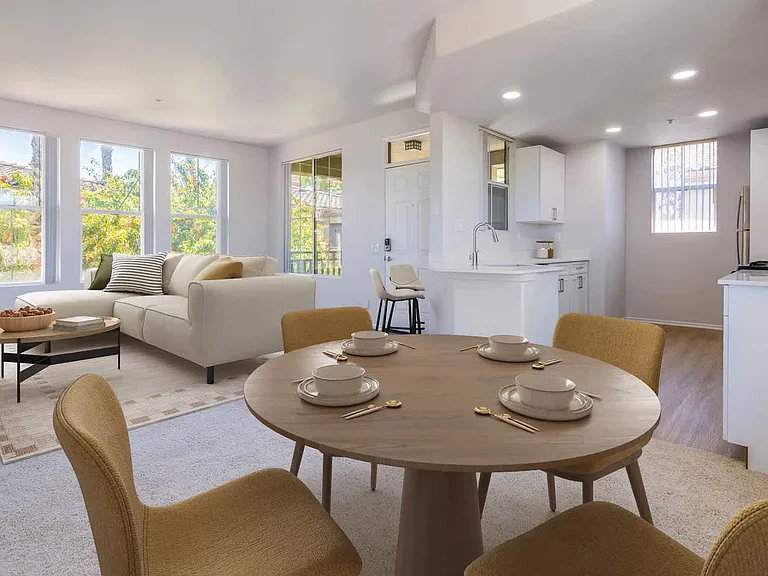Carpeted Living Room