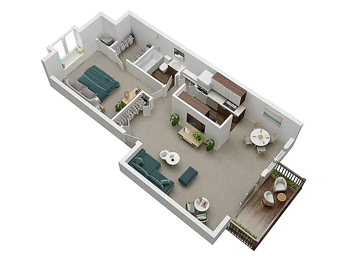 Floor plan Kipling