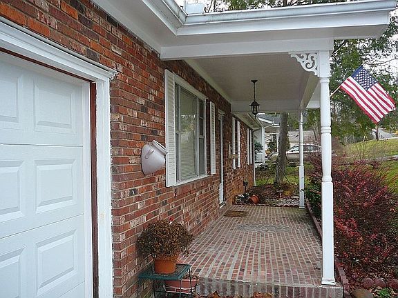 Front Porch & Garage