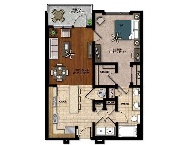 Floor plan Tempo