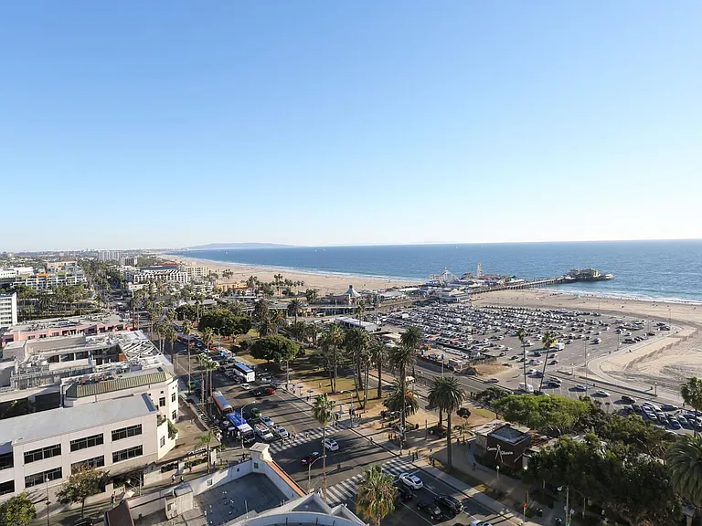 Views of the Santa Monica Pier