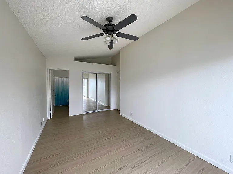 Master bedroom with ensuite full bathroom.