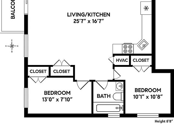 2nd image of 8218 Avenue J #3A