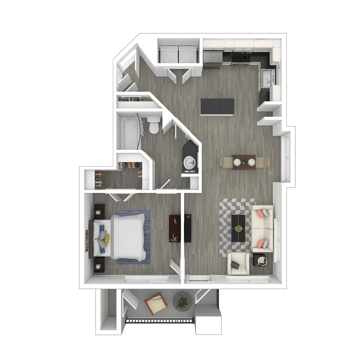 Floor plan Ivanhoe