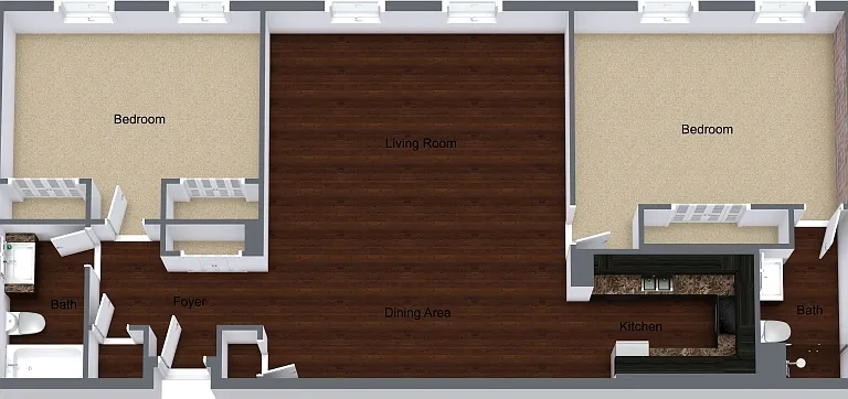 River Place Luxury Apartments — Photo 64